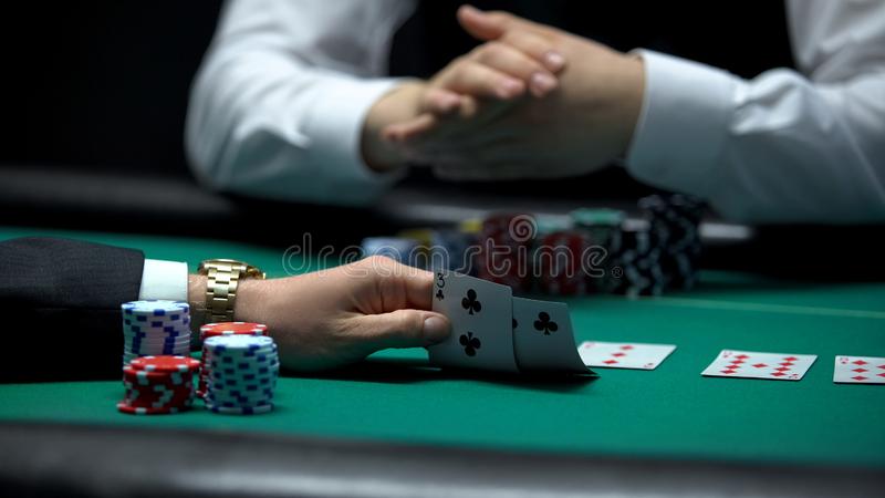 Bluffing in a Poker Game