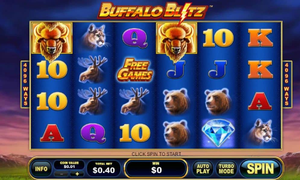 buffalo blitz slot game 