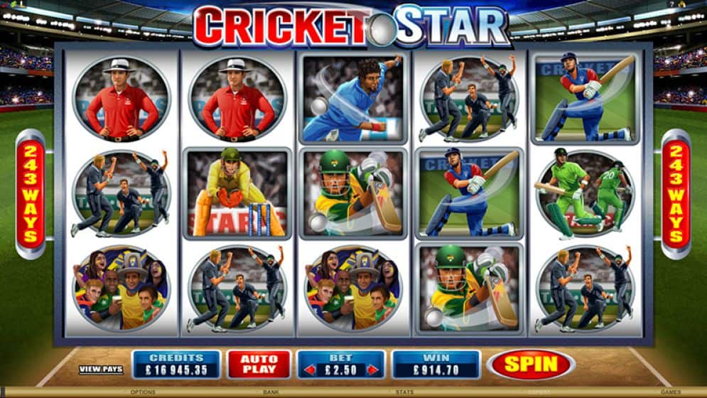 cricket star slot game 